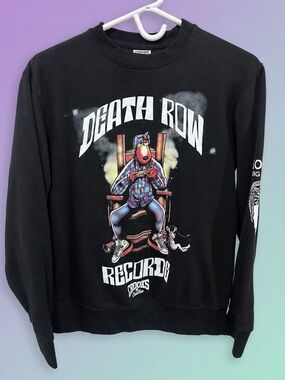 Death Row Records Snoop Dog Crooks & Castles graphic pullover